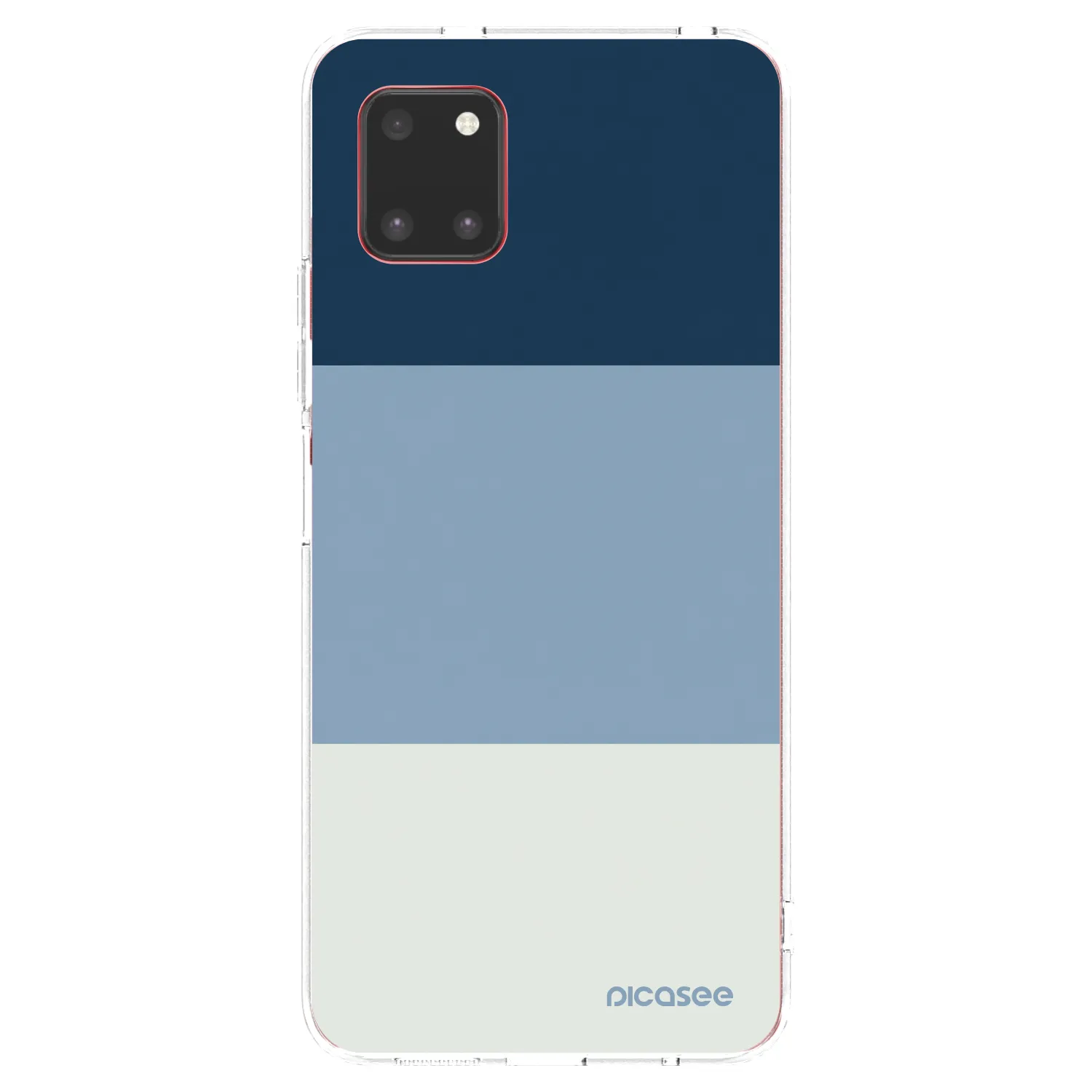 Picasee silikonový průhledný obal pro Samsung Galaxy Note 10 Lite N770F - Coastal Blue