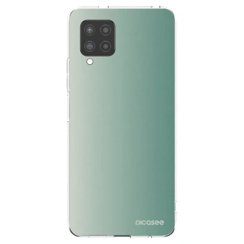 Picasee silikonový průhledný obal pro Samsung Galaxy A42 A426B - Misty Sage