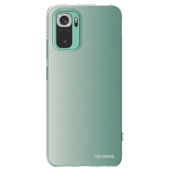 Picasee silikonový průhledný obal pro Xiaomi Redmi Note 10 Pro - Misty Sage