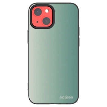 Picasee silikonový černý obal pro Apple iPhone 13 mini - Misty Sage