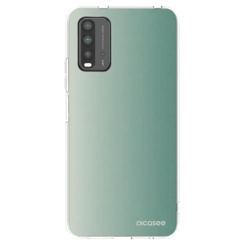 Picasee silikonový průhledný obal pro Xiaomi Redmi 9T - Misty Sage