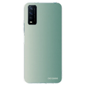 Picasee silikonový průhledný obal pro Vivo Y11s - Misty Sage