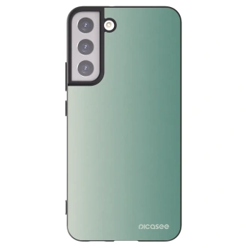 Picasee silikonový černý obal pro Samsung Galaxy S22+ 5G - Misty Sage