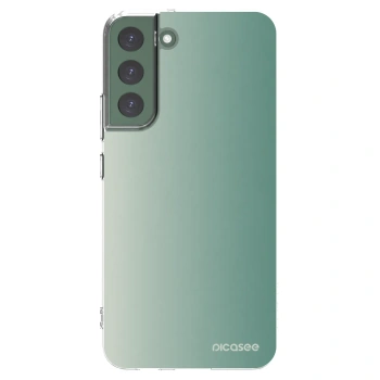 Picasee silikonový průhledný obal pro Samsung Galaxy S22+ 5G - Misty Sage