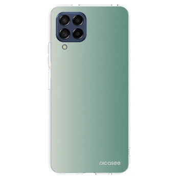 Picasee silikonový průhledný obal pro Samsung Galaxy M53 5G - Misty Sage