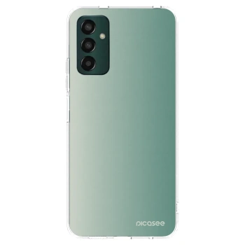 Picasee silikonový průhledný obal pro Samsung Galaxy M13 M135F - Misty Sage