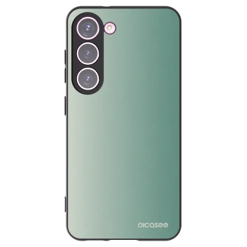 Picasee silikonový černý obal pro Samsung Galaxy S23 5G - Misty Sage