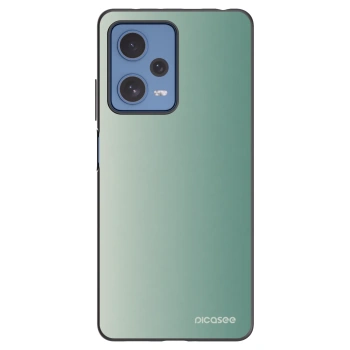 Picasee silikonový černý obal pro Xiaomi Redmi Note 12 Pro 5G - Misty Sage
