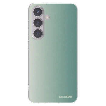 Picasee silikonový průhledný obal pro Samsung Galaxy S24 S921B 5G - Misty Sage