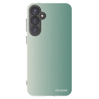 Picasee silikonový průhledný obal pro Samsung Galaxy S23 FE S711B - Misty Sage