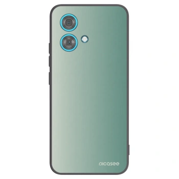 Picasee silikonový černý obal pro Motorola Edge 40 Neo - Misty Sage