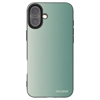 Picasee silikonový černý obal pro Apple iPhone 16 Plus - Misty Sage