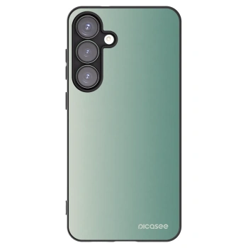 Picasee silikonový černý obal pro Samsung Galaxy S25+ 5G - Misty Sage