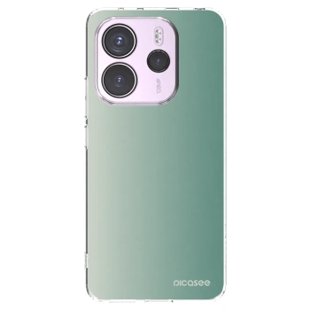 Picasee silikonový průhledný obal pro Xiaomi Redmi Note 14 4G - Misty Sage