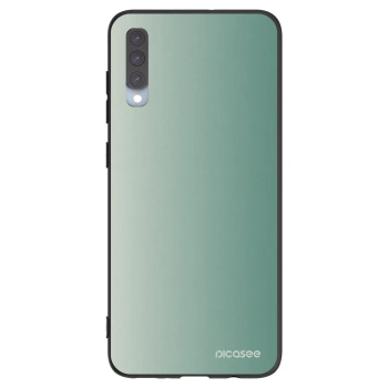 Picasee silikonový černý obal pro Samsung Galaxy A70 A705F - Misty Sage