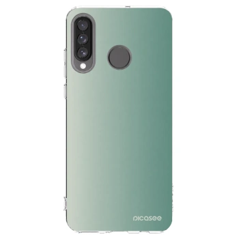 Picasee silikonový průhledný obal pro Huawei P30 Lite - Misty Sage
