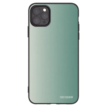 Picasee silikonový černý obal pro Apple iPhone 11 Pro Max - Misty Sage
