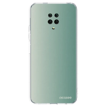 Picasee silikonový průhledný obal pro Xiaomi Redmi Note 9S - Misty Sage