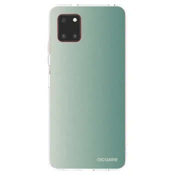 Picasee silikonový průhledný obal pro Samsung Galaxy Note 10 Lite N770F - Misty Sage