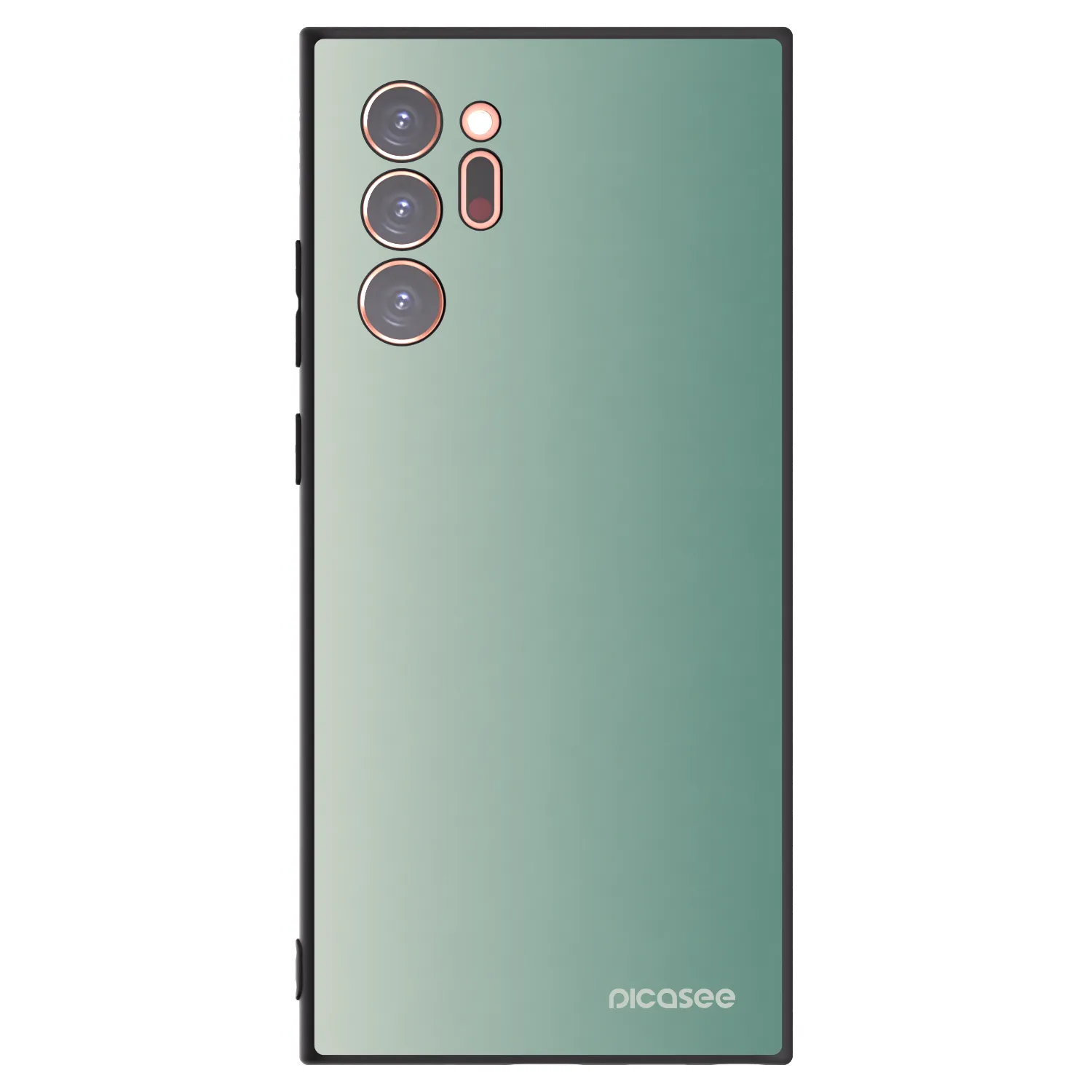 Picasee silikonový černý obal pro Samsung Galaxy Note 20 Ultra - Misty Sage