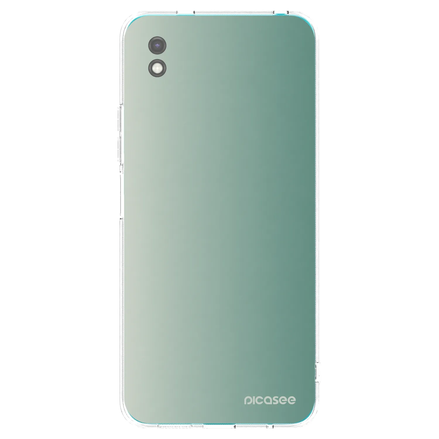 Picasee silikonový černý obal pro Xiaomi Redmi 9A - Misty Sage