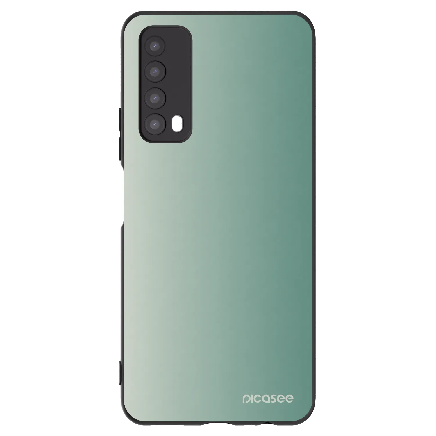 Picasee silikonový černý obal pro Huawei P Smart 2021 - Misty Sage