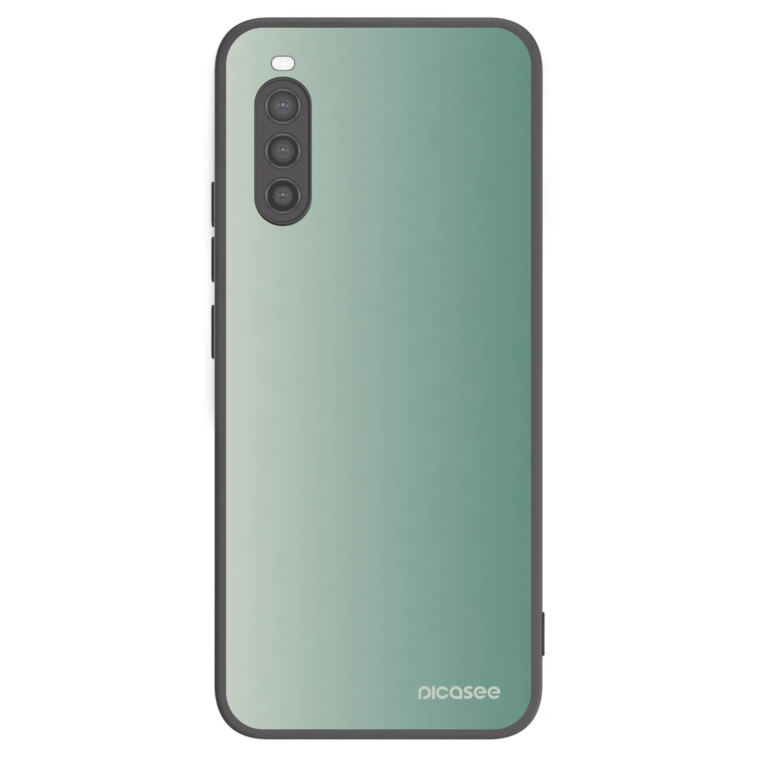 Picasee silikonový černý obal pro Sony Xperia 10 II - Misty Sage