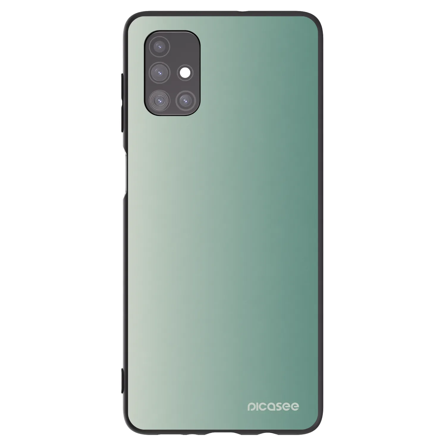 Picasee silikonový černý obal pro Samsung Galaxy M51 M515F - Misty Sage