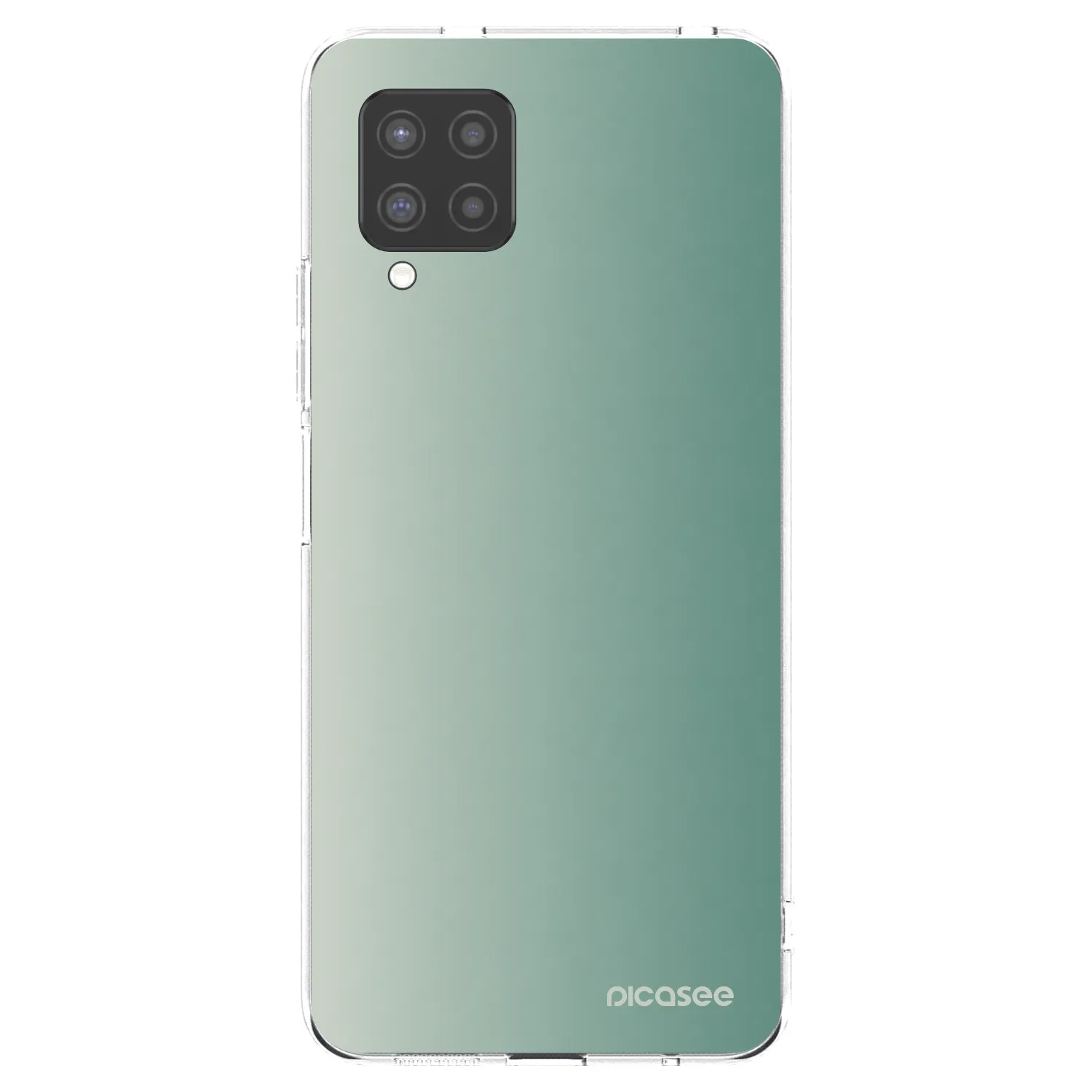 Picasee silikonový průhledný obal pro Samsung Galaxy A42 A426B - Misty Sage