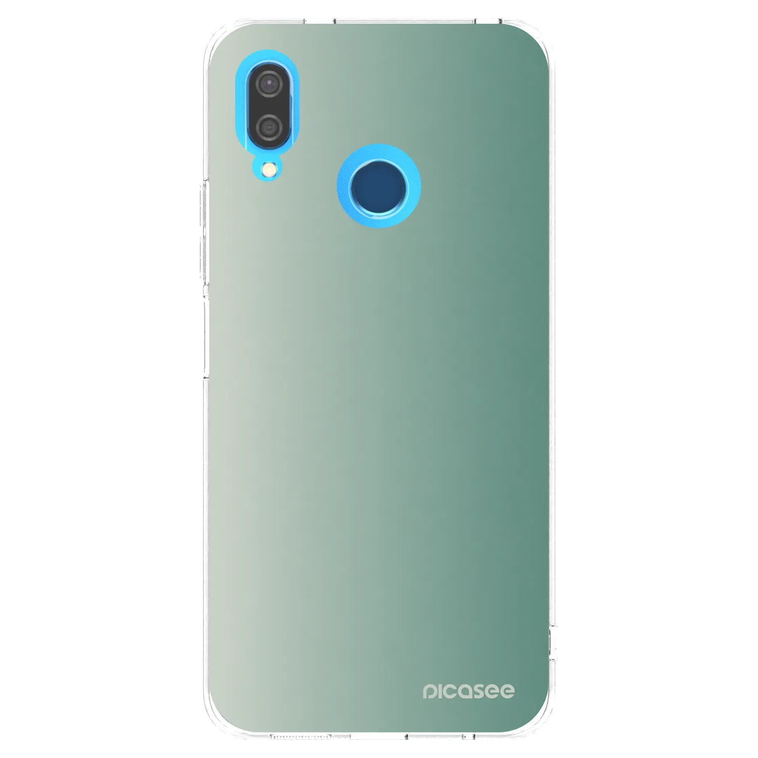 Picasee silikonový průhledný obal pro Huawei P20 Lite - Misty Sage