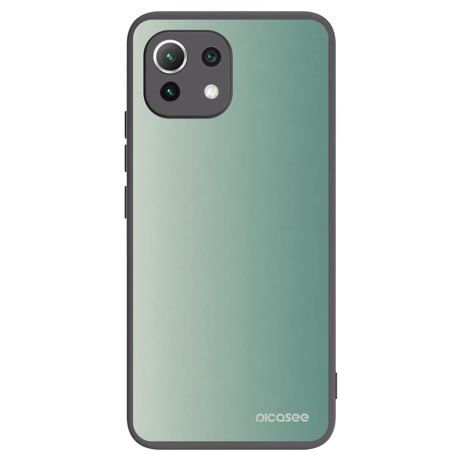 Picasee silikonový černý obal pro Xiaomi Mi 11 Lite - Misty Sage