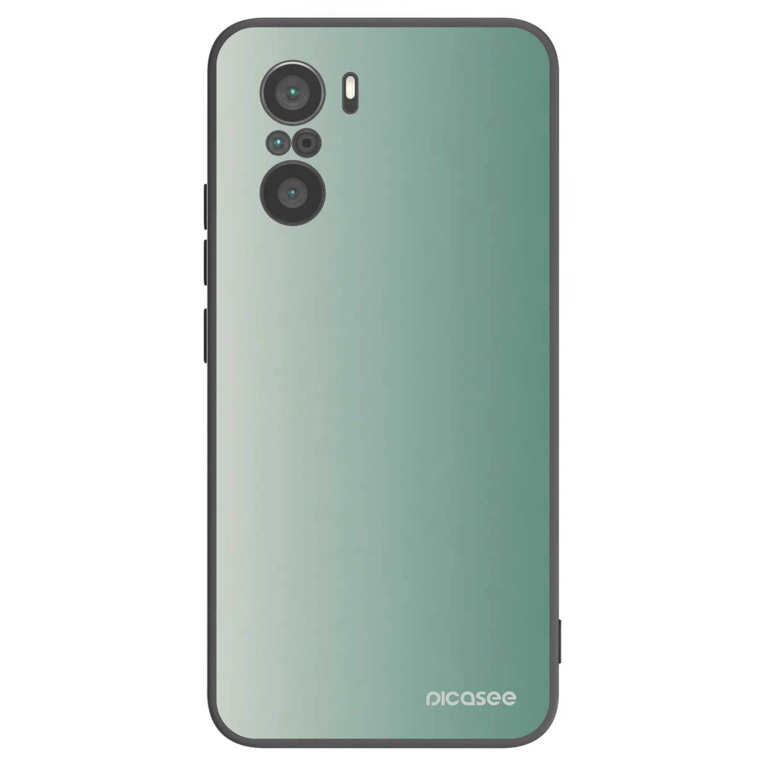 Picasee silikonový černý obal pro Xiaomi Poco F3 - Misty Sage