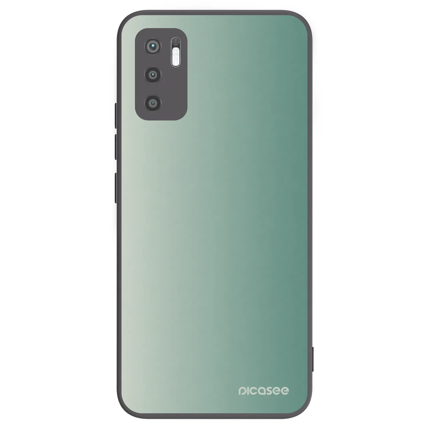 Picasee silikonový černý obal pro Xiaomi Redmi Note 10 5G - Misty Sage