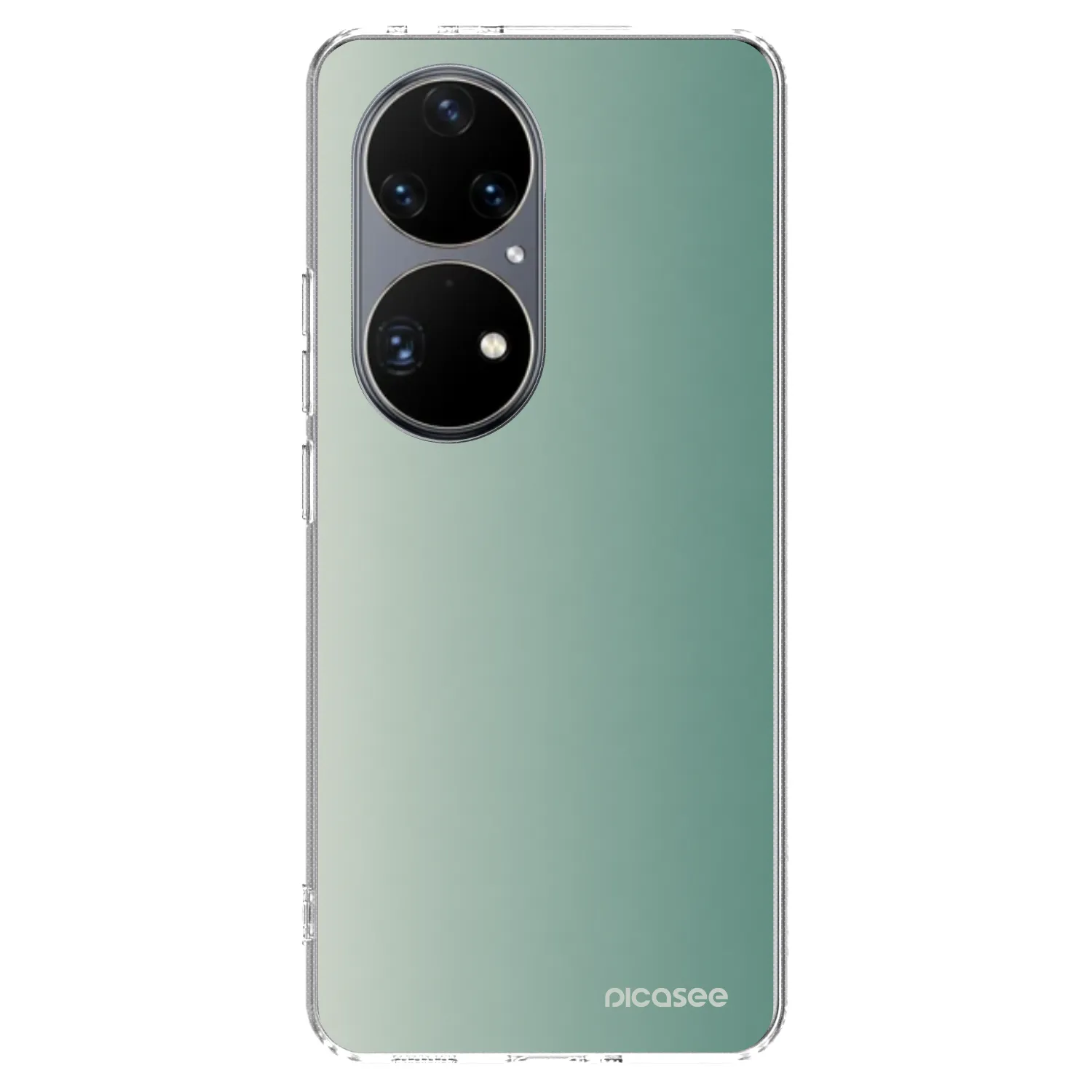Picasee silikonový průhledný obal pro Huawei P50 - Misty Sage