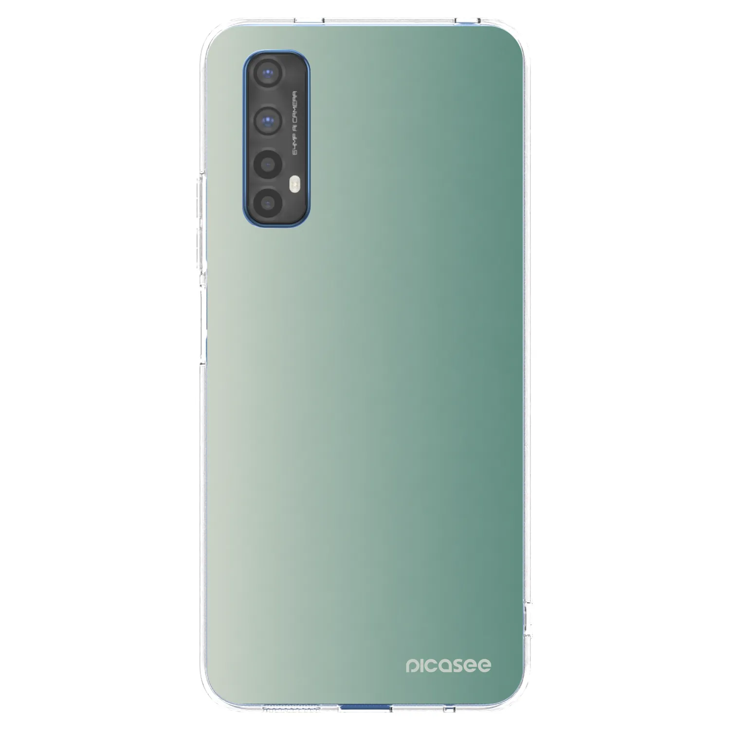 Picasee silikonový průhledný obal pro Realme 7 - Misty Sage