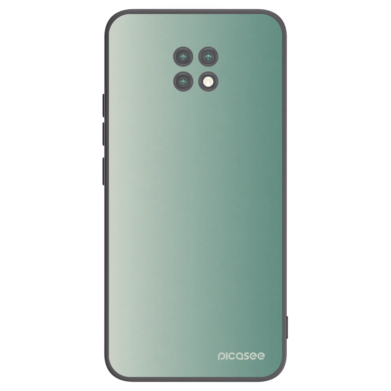 Picasee silikonový černý obal pro Xiaomi Redmi Note 9T - Misty Sage