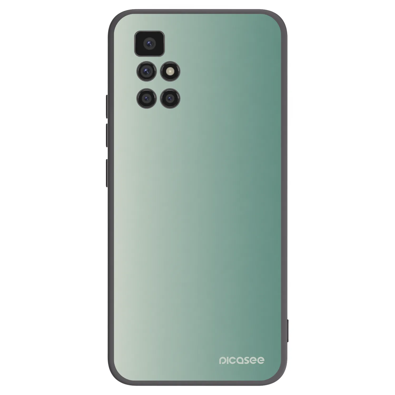 Picasee silikonový černý obal pro Xiaomi Redmi 10 - Misty Sage