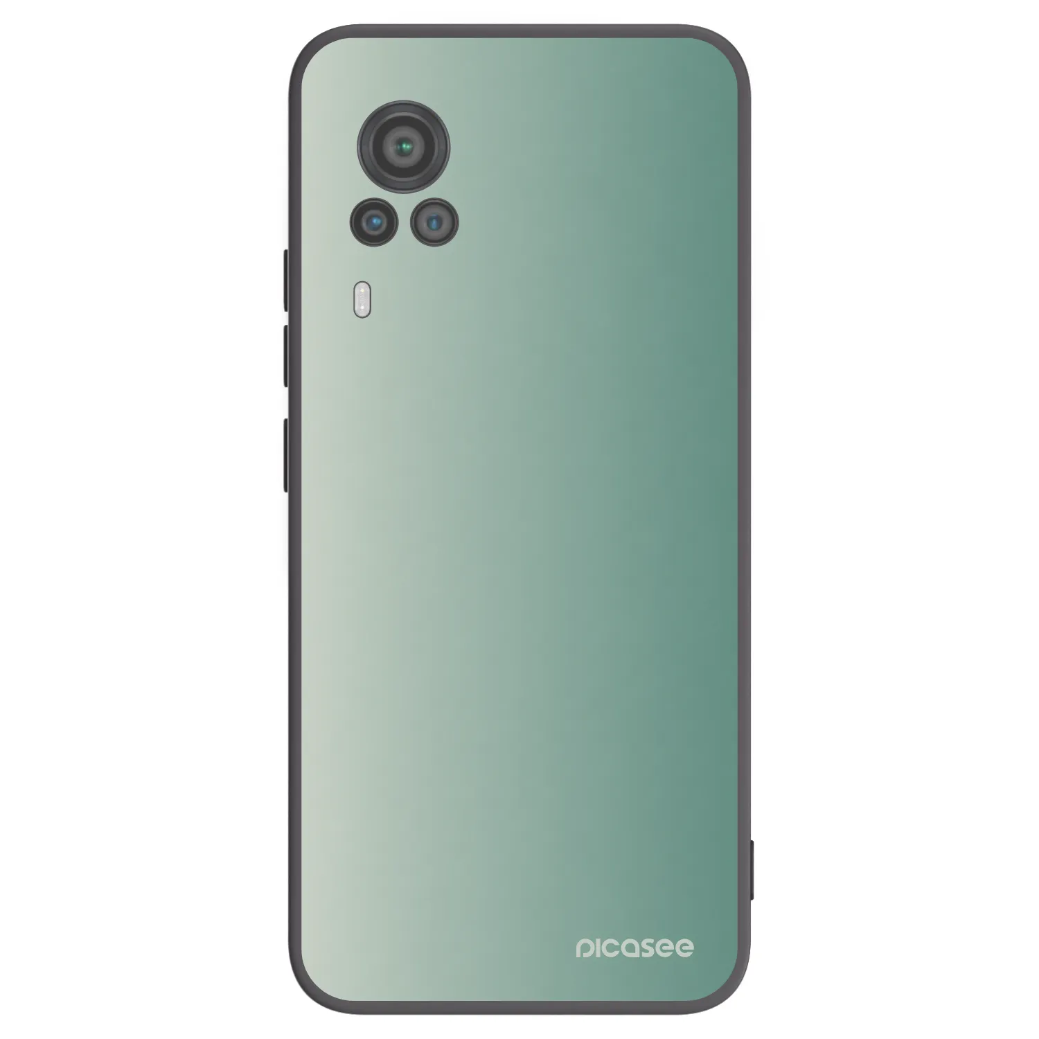 Picasee silikonový černý obal pro Vivo X60 Pro 5G - Misty Sage