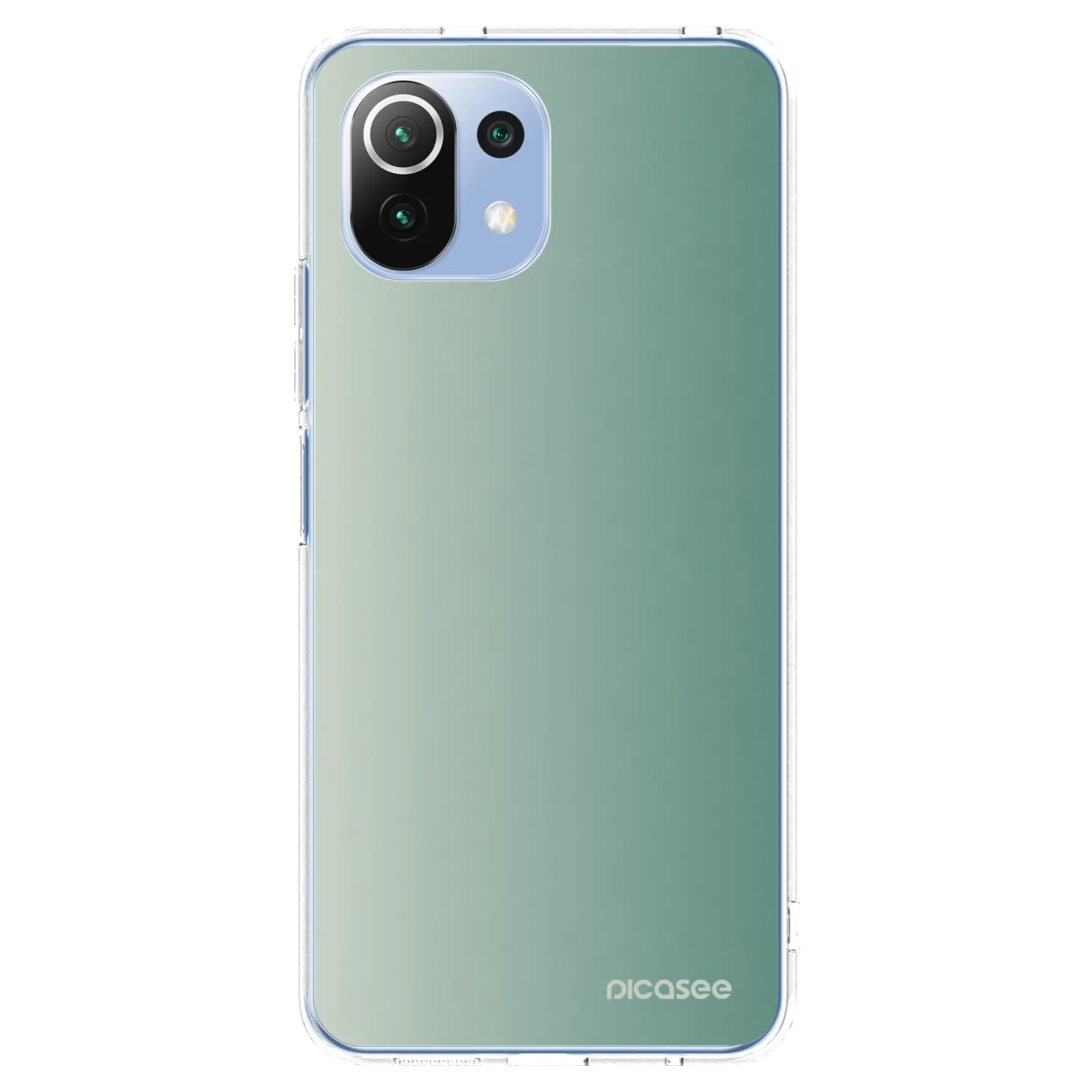Picasee silikonový průhledný obal pro Xiaomi 11 Lite 5G NE - Misty Sage