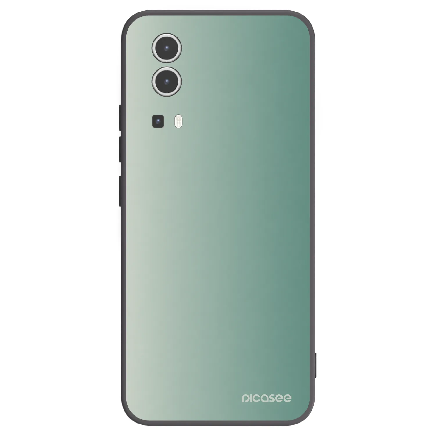 Picasee silikonový černý obal pro Vivo Y72 5G - Misty Sage