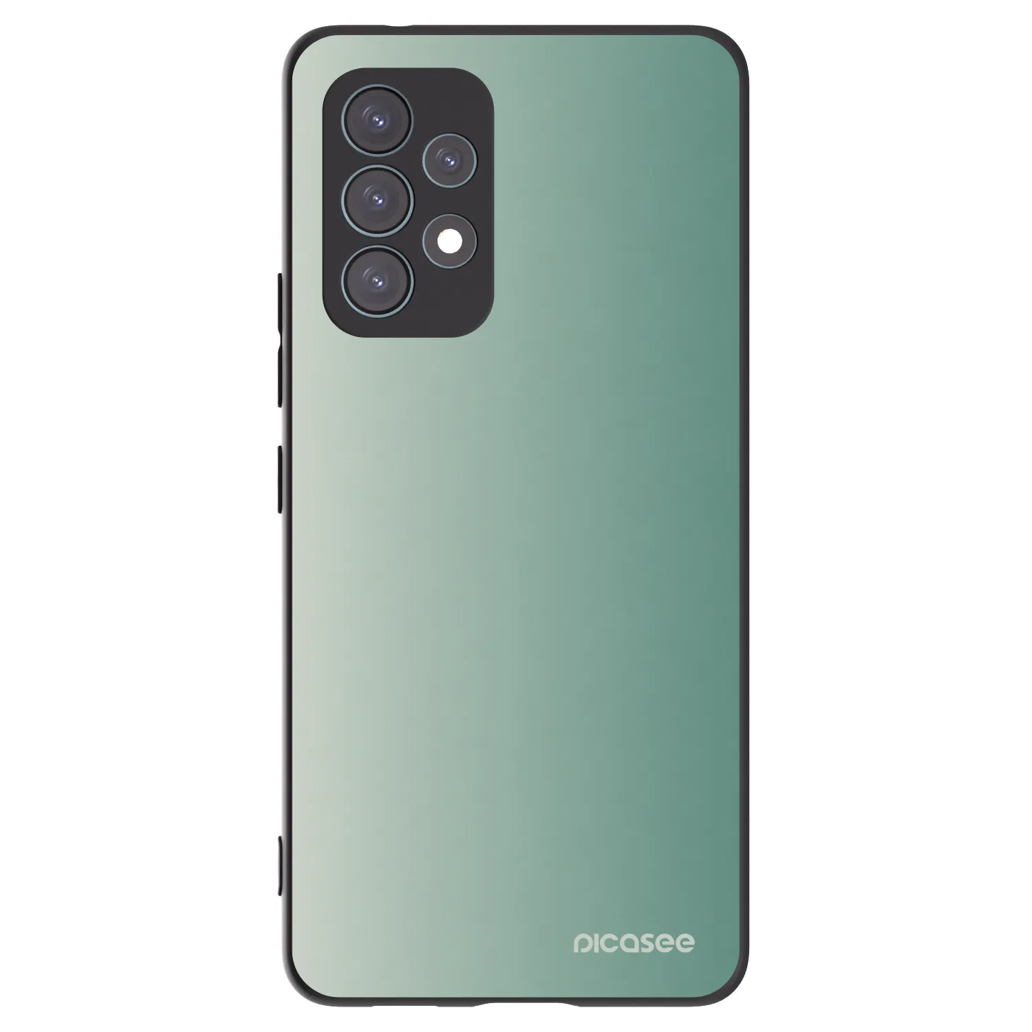 Picasee silikonový černý obal pro Samsung Galaxy A53 5G A536 - Misty Sage