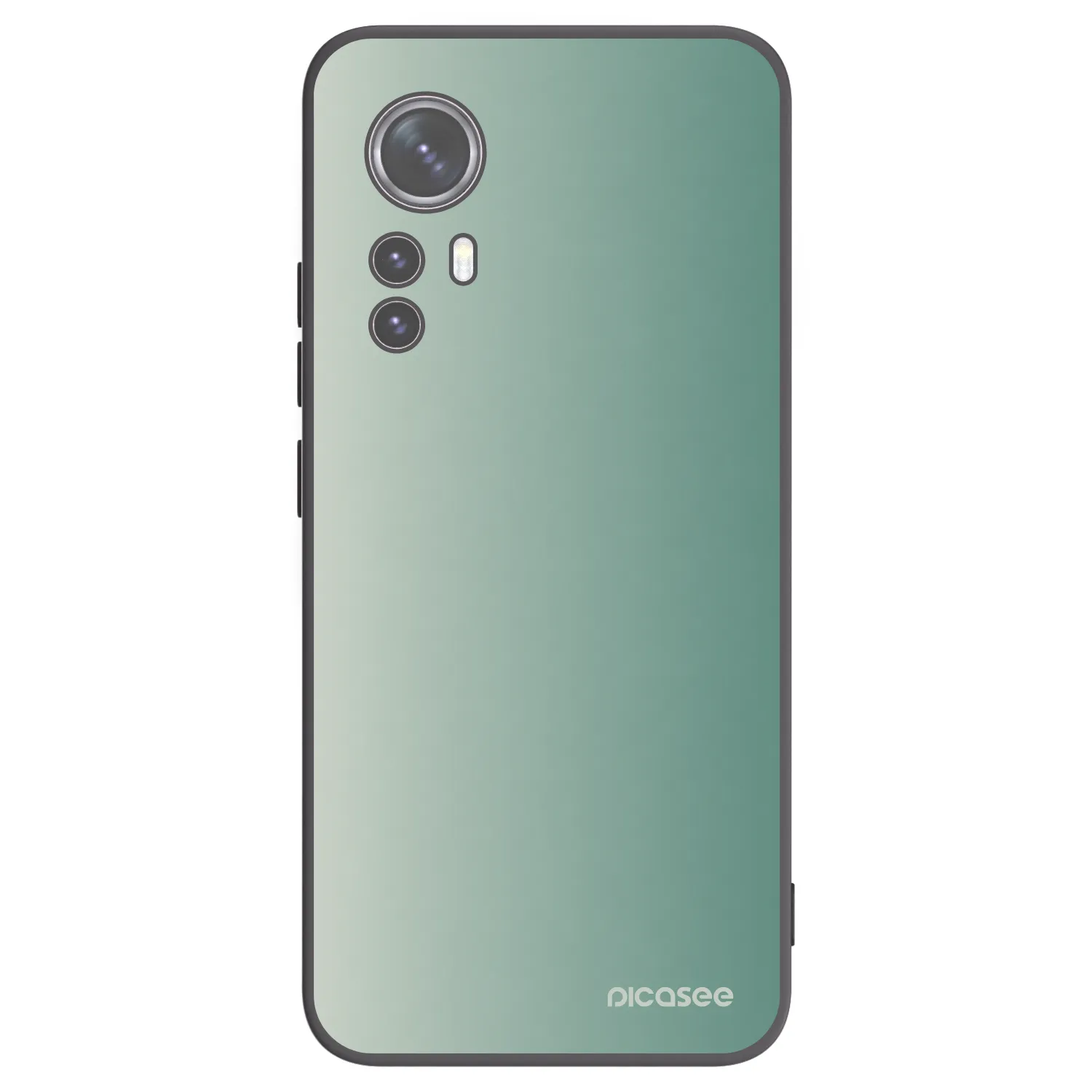 Picasee silikonový černý obal pro Xiaomi 12 - Misty Sage