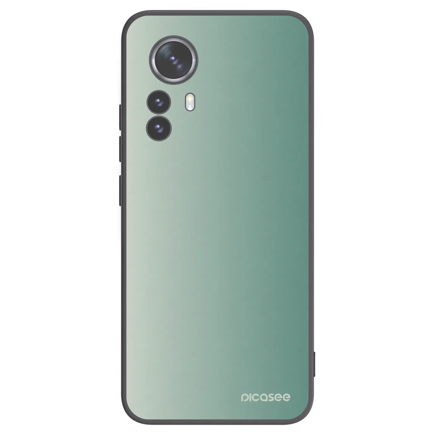 Picasee silikonový černý obal pro Xiaomi 12 Pro - Misty Sage