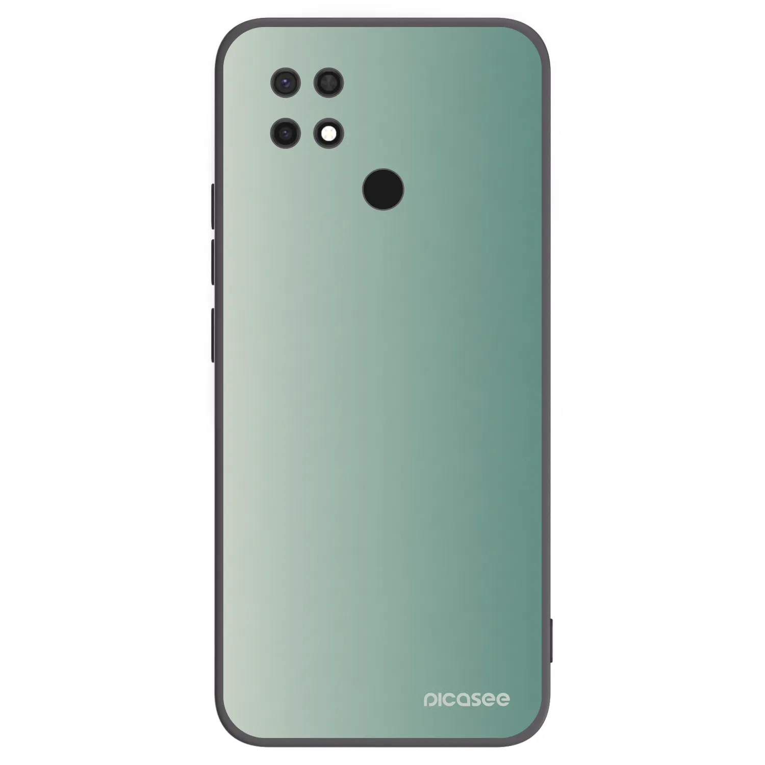 Picasee silikonový černý obal pro Xiaomi Redmi 10C - Misty Sage