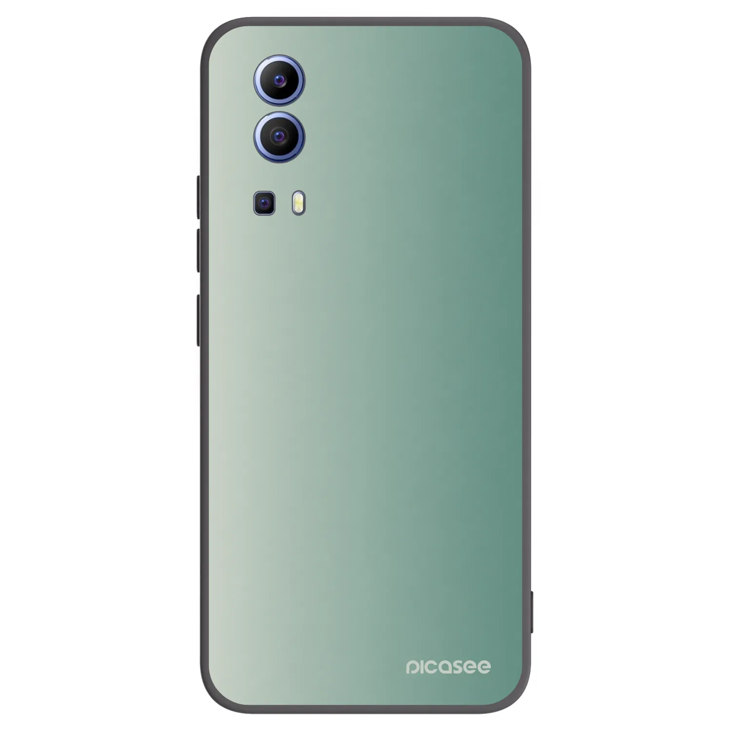 Picasee silikonový černý obal pro Vivo Y52 5G - Misty Sage