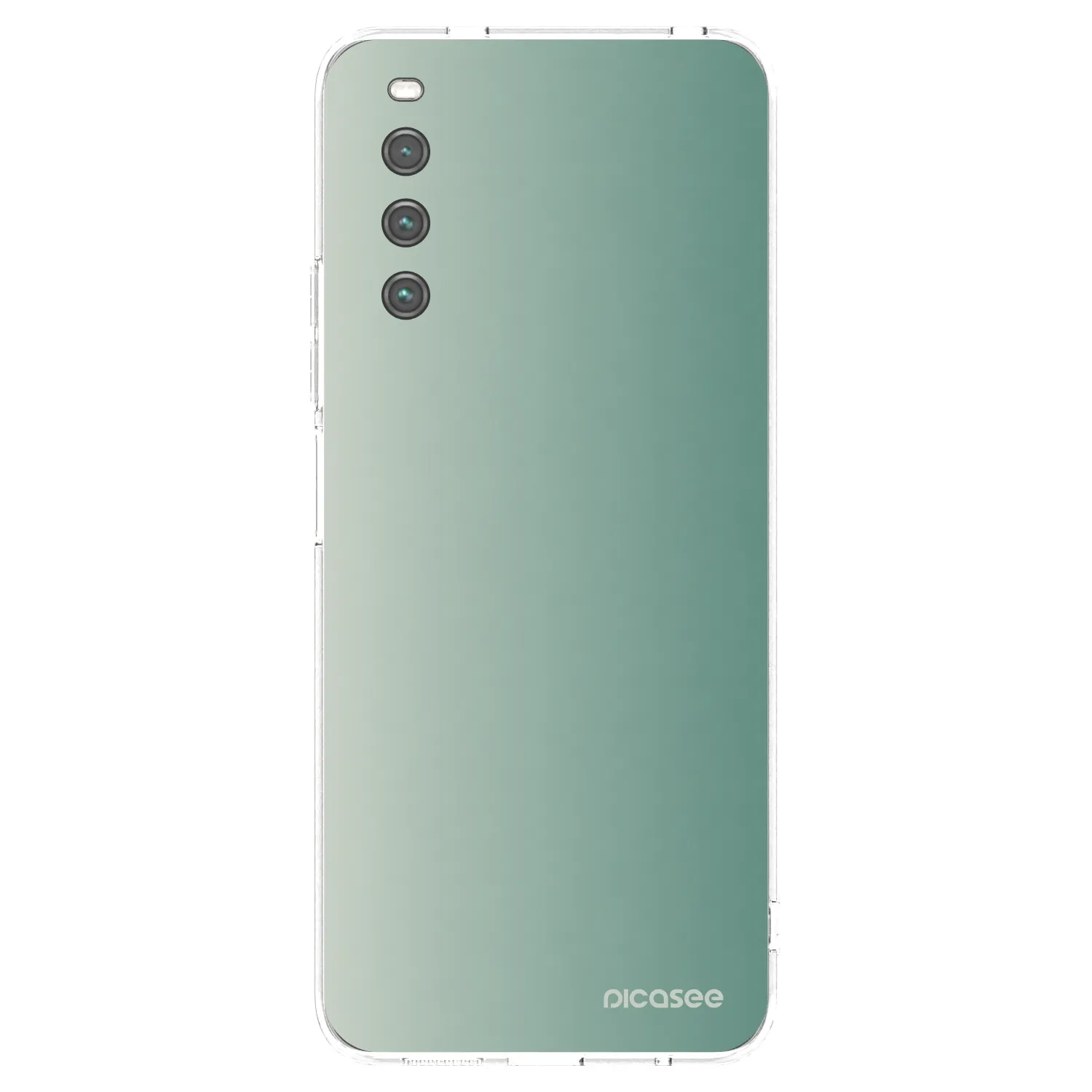 Picasee silikonový průhledný obal pro Sony Xperia 10 IV 5G - Misty Sage