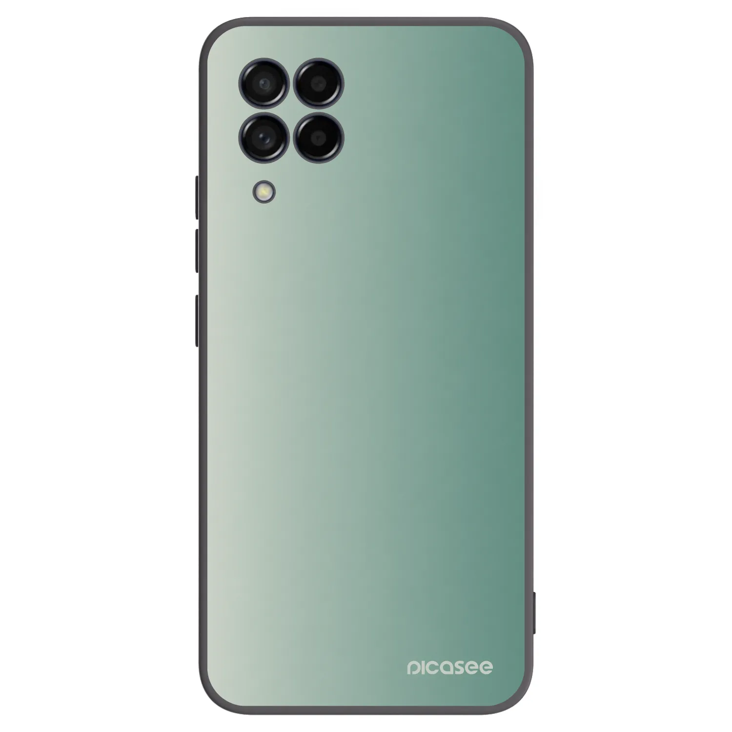 Picasee silikonový černý obal pro Samsung Galaxy M53 5G - Misty Sage