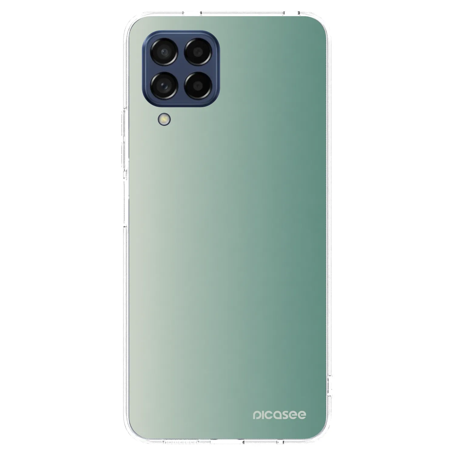 Picasee silikonový průhledný obal pro Samsung Galaxy M53 5G - Misty Sage