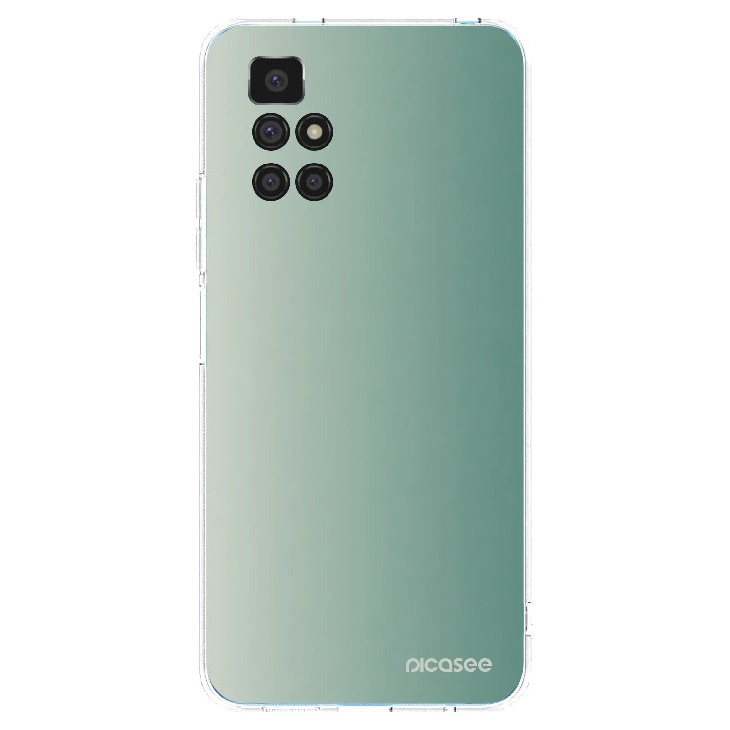 Picasee silikonový průhledný obal pro Xiaomi Redmi 10 (2022) - Misty Sage