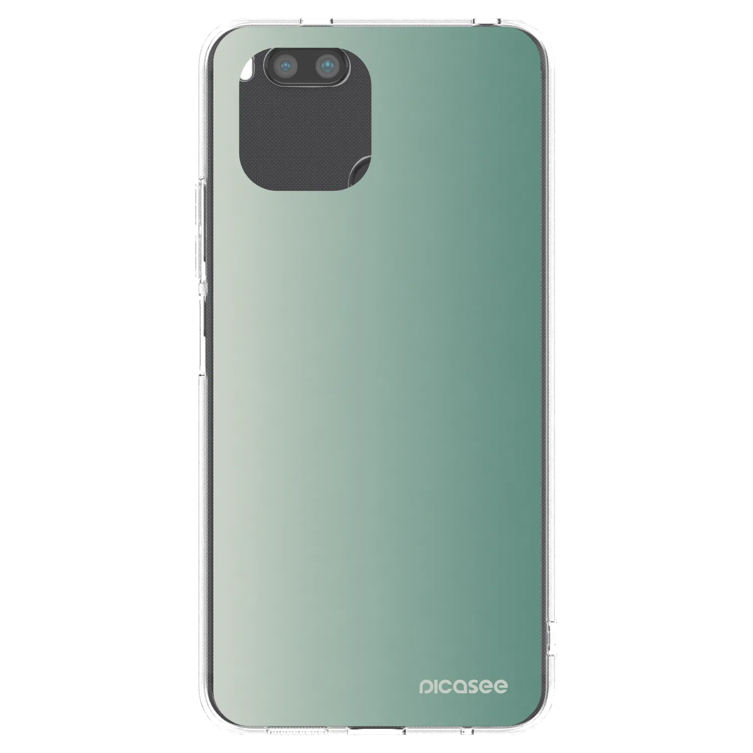 Picasee silikonový průhledný obal pro Xiaomi Redmi A1 - Misty Sage